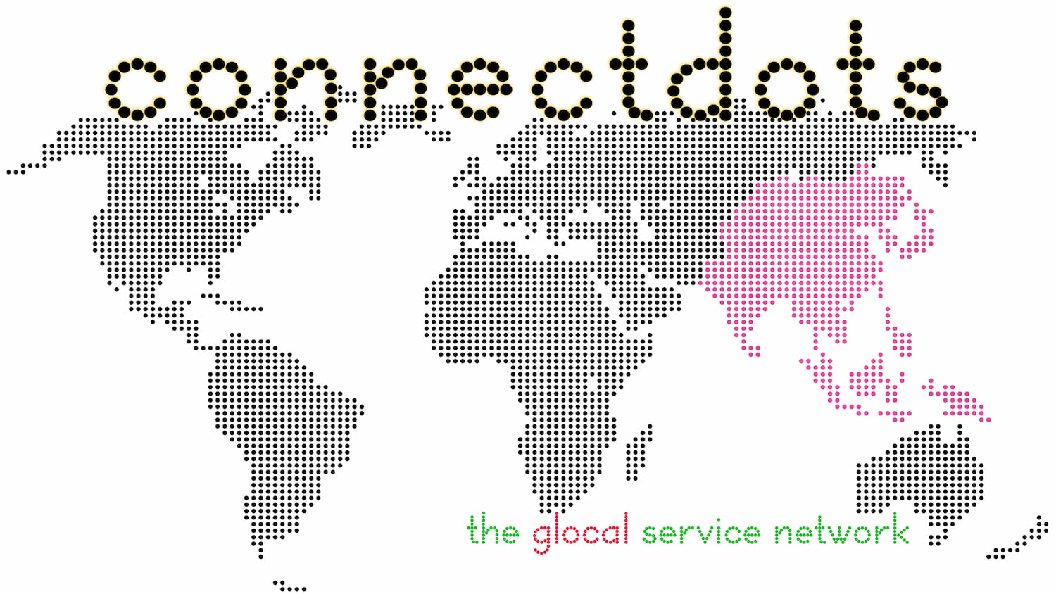 Connect The Dots world map